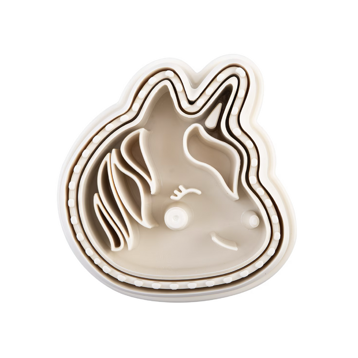 Melii Luxe 3-in-1 Sandwich Cutters - Set of 2 - Unicorn & Cat