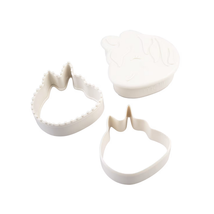Melii Luxe 3-in-1 Sandwich Cutters - Set of 2 - Unicorn & Cat