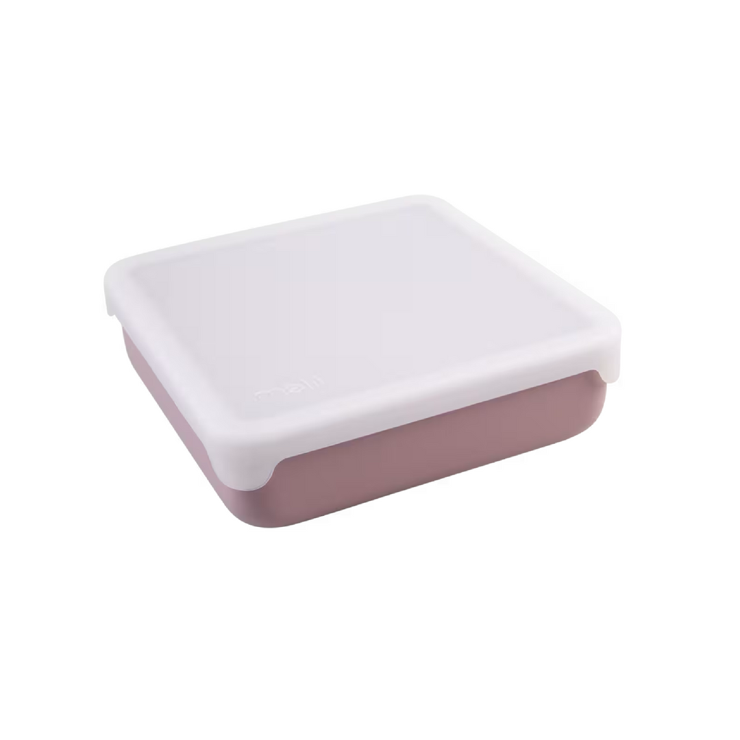Melii Luxe Silicone Sandwich Container - Pink - 790ml