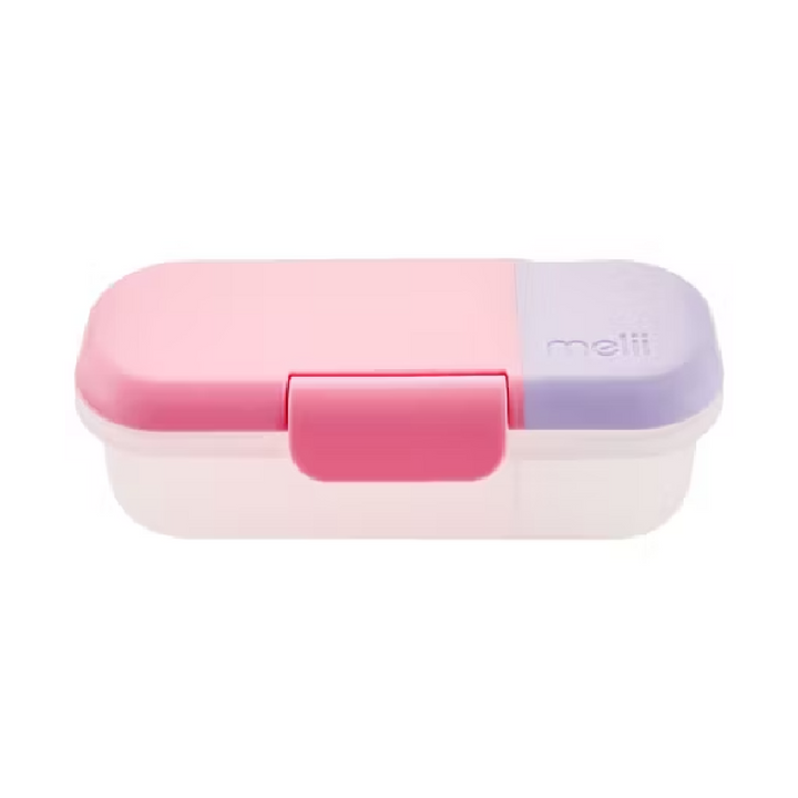Melii Snack & Dip Container - Pink & Purple