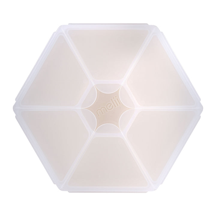 Melii Luxe Hexagon Snackle Box - Ivory