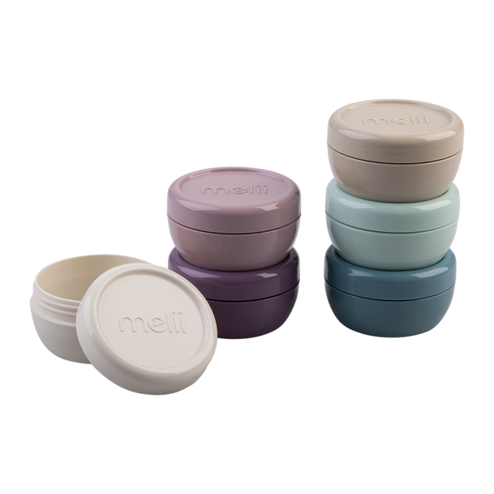 Melii Luxe Leakproof Condiment Containers - Set of 6