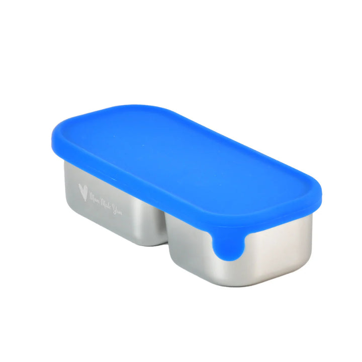 Mighty Mini Stainless Steel Dip Containers - Blue