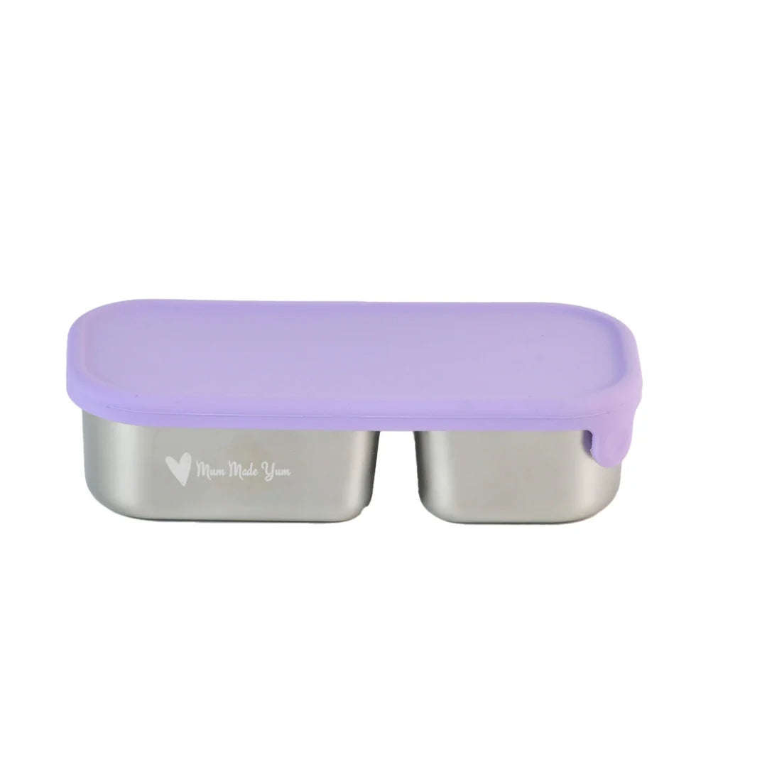 Mighty Mini Stainless Steel Dip Containers - Purple