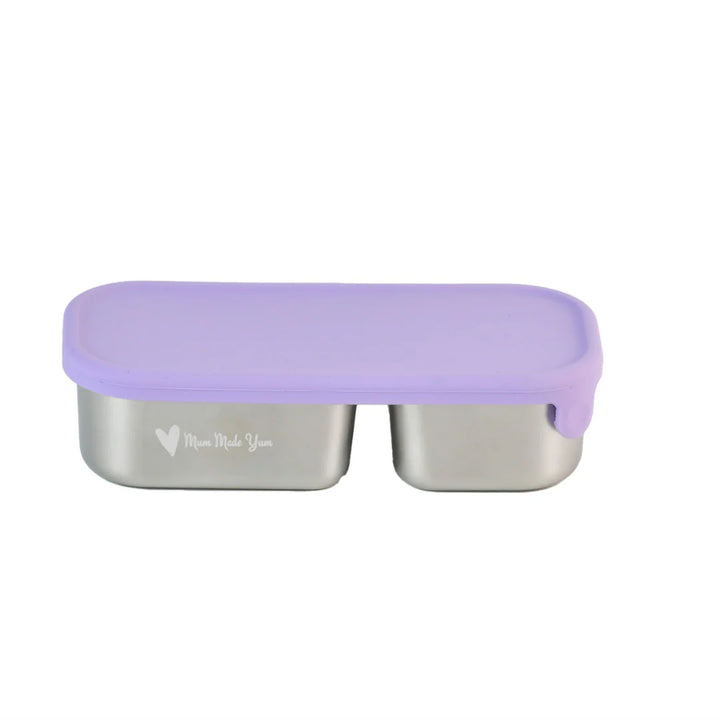 Mighty Mini Stainless Steel Dip Containers - Purple