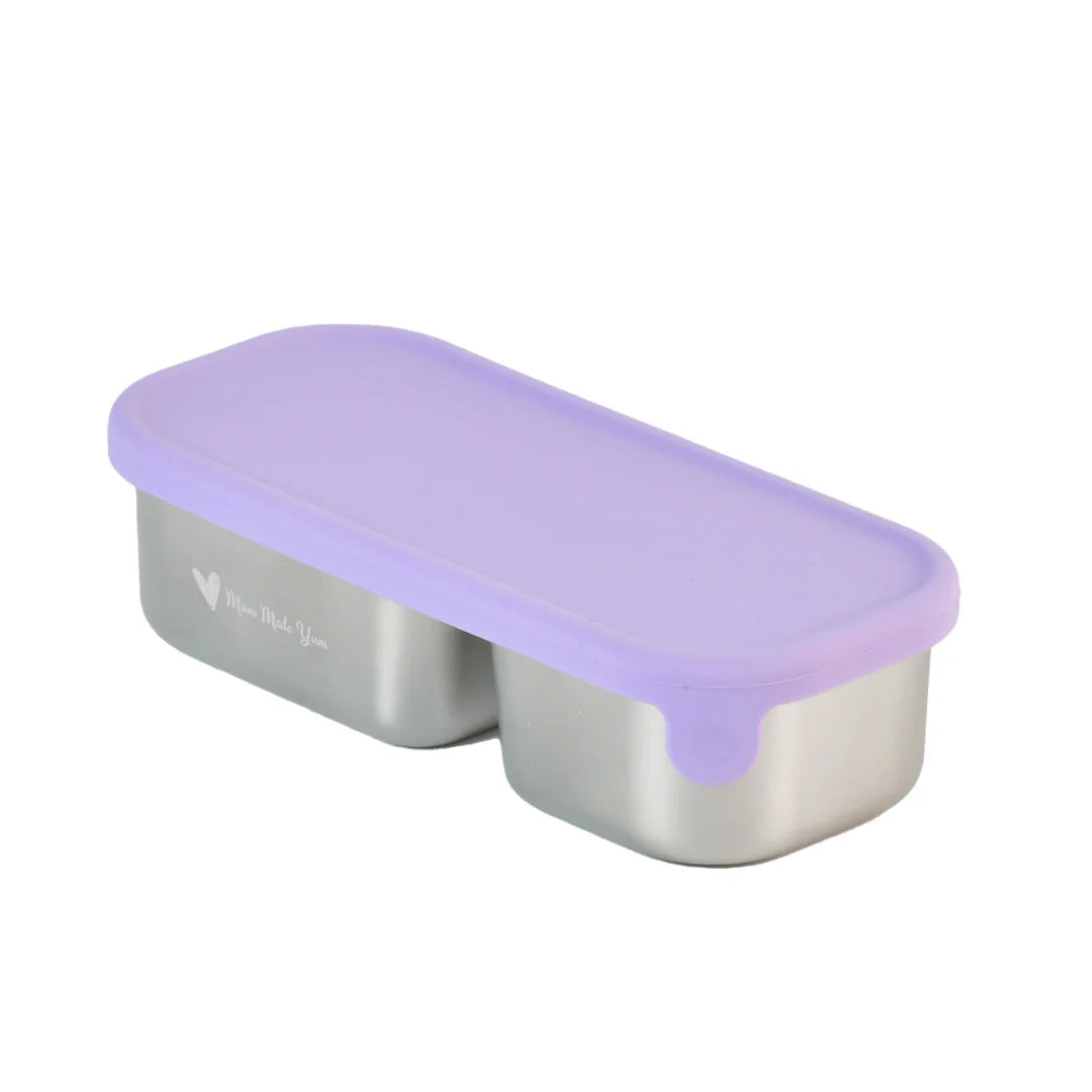Mighty Mini Stainless Steel Dip Containers - Purple