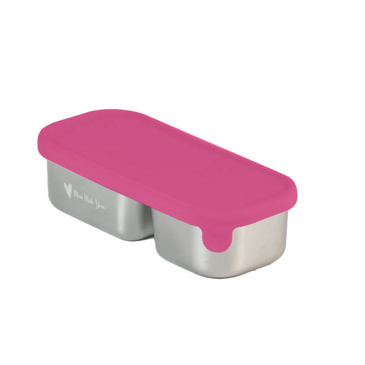 Mighty Mini Stainless Steel Dip Containers - Pink