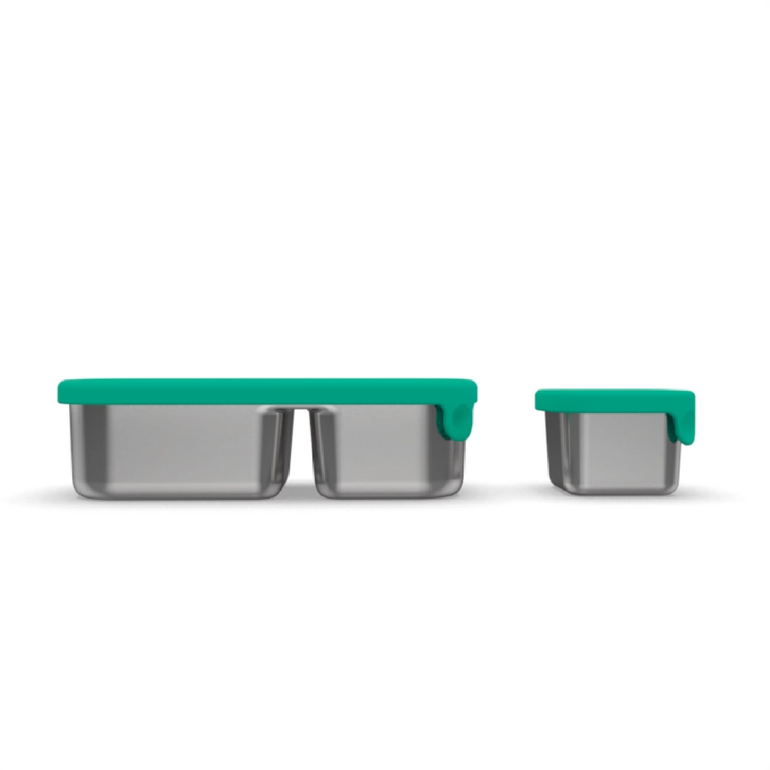Mighty Mini Stainless Steel Dip Containers - Green