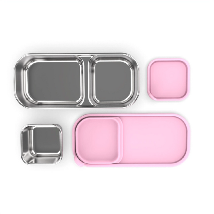 Mighty Mini Stainless Steel Dip Containers - Light Pink