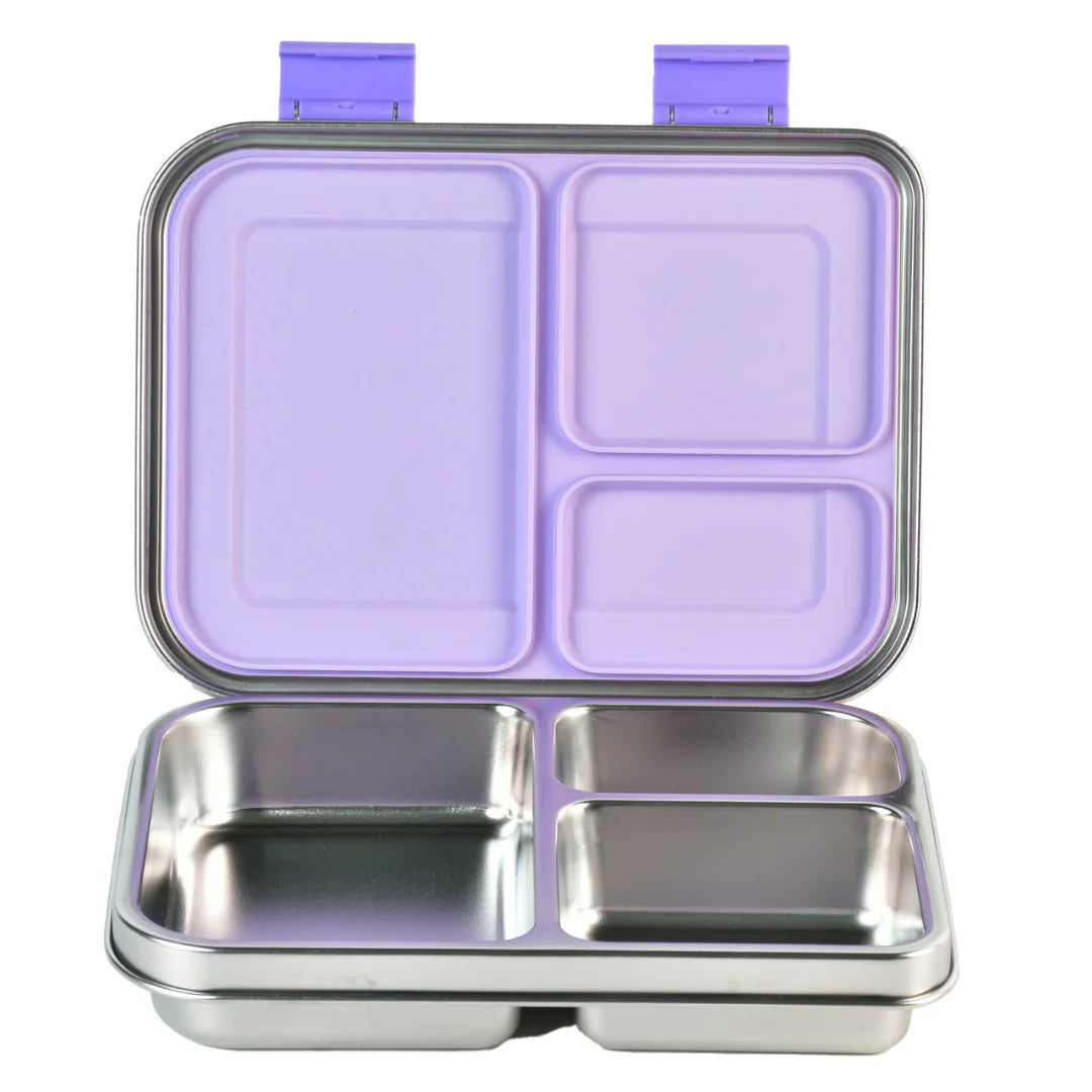 Mighty Stainless Steel Lunch Box - Purple