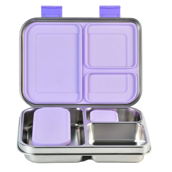 Mighty Stainless Steel Lunch Box - Purple