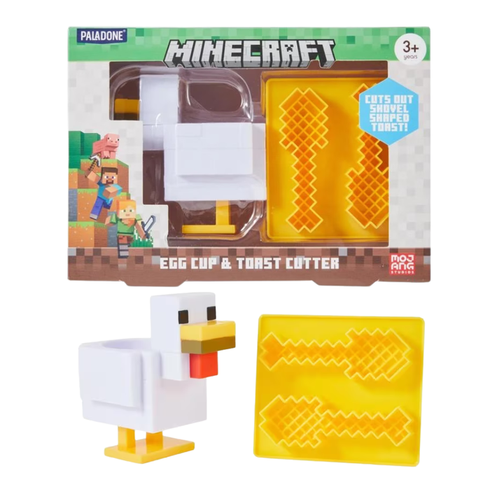 Minecraft Egg Cup & Toast Cutter Set