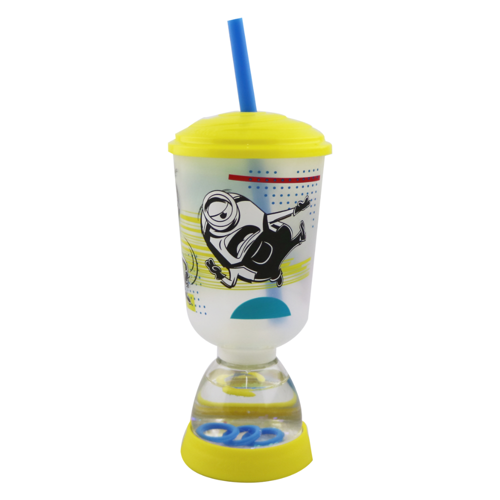 Minions Glitter Fun Float Sipper