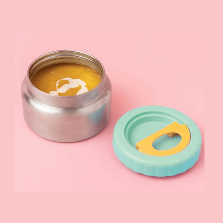 Nudie Rudie Insulated Mini Food Jar - Mint
