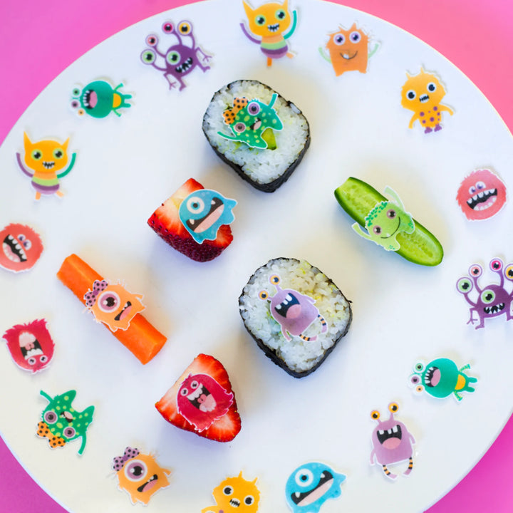 Sticketies Edible Lunchbox Stickers - Monsterific