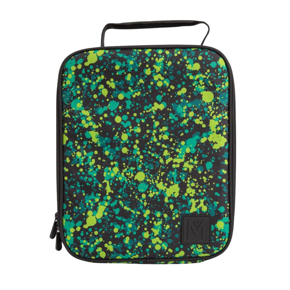 MontiiCo Large Insulated Lunch Bag - Splat