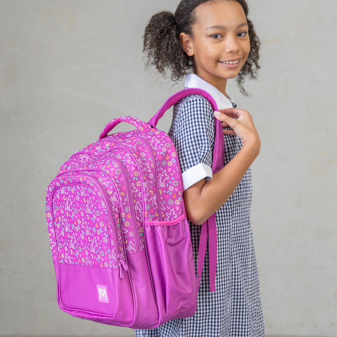 MontiiCo Backpack - Unicorn Magic PURPLE