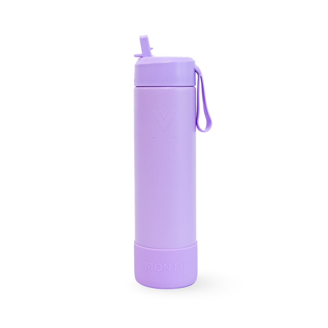MontiiCo Fusion Complete 700ml Sipper Bottle - Lilac
