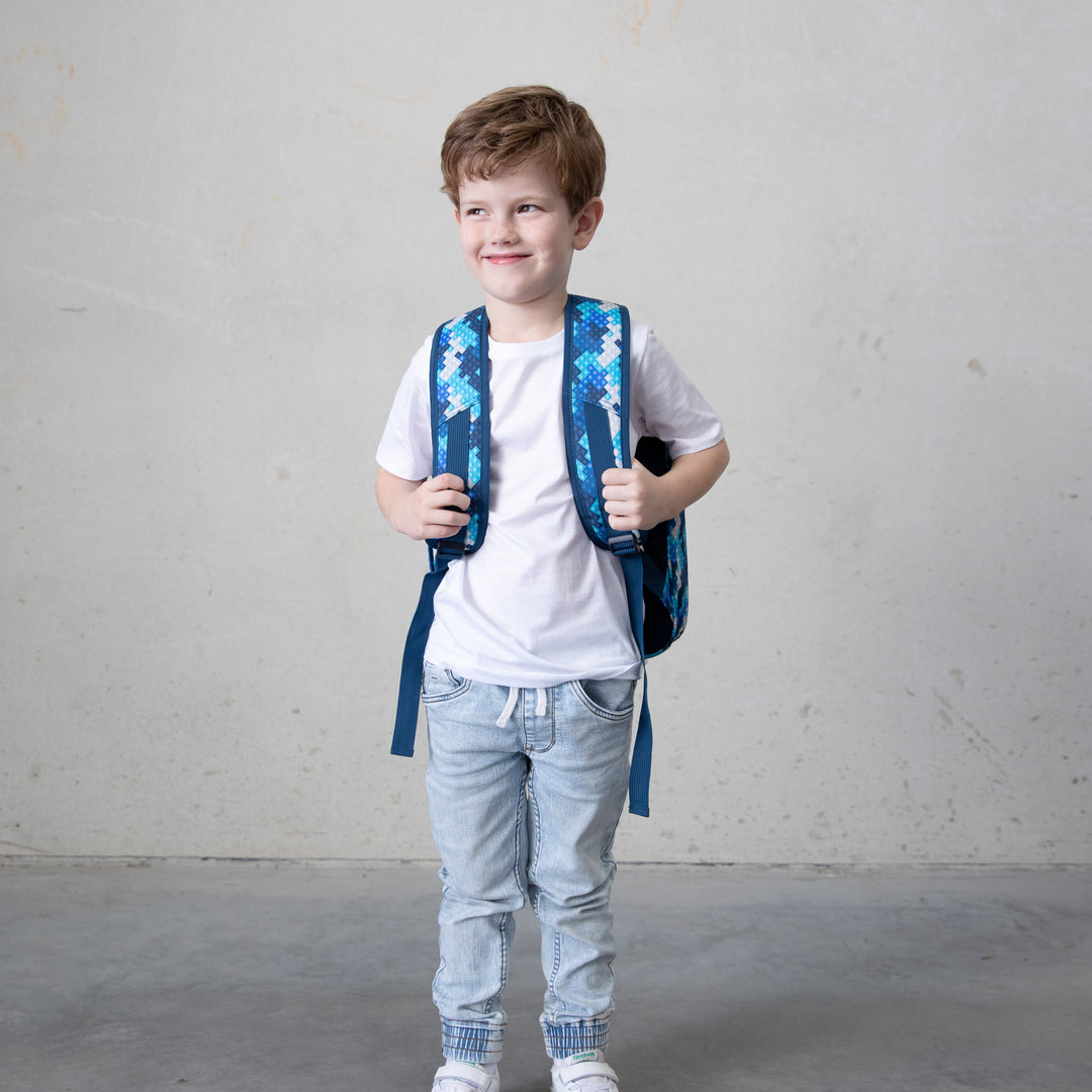 MontiiCo Backpack - JUNIOR - Block Land