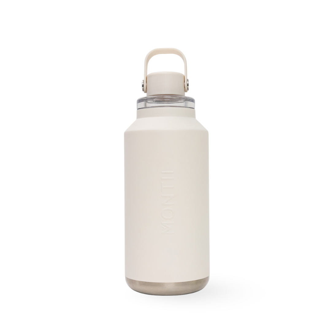 PRE-ORDER - MontiiCo Quench Drink Bottle - 1L - Cream