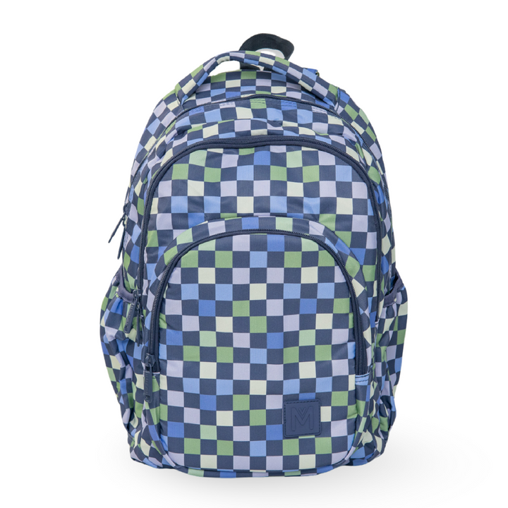 PRE-ORDER - MontiiCo Backpack + Lunch Bundle - Checkmate - FREE SHIPPING