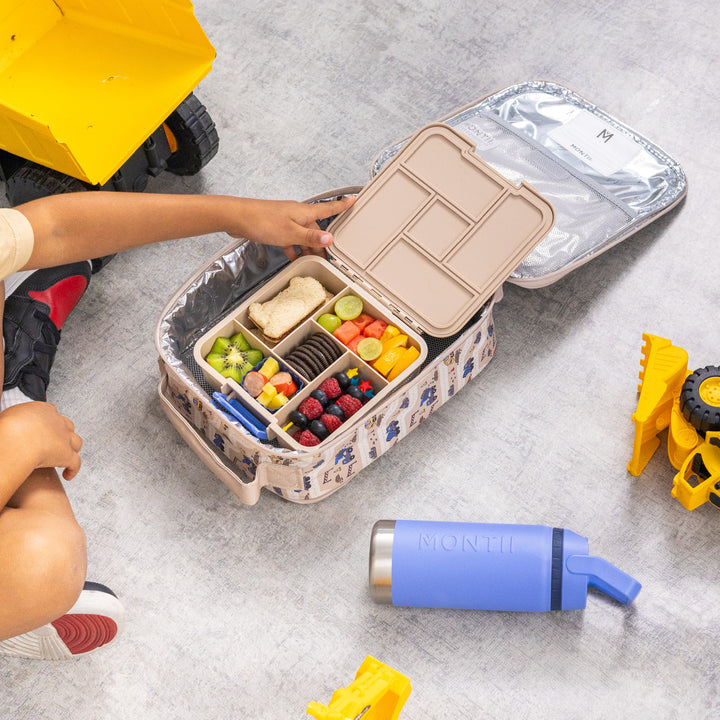 MontiiCo Bento Five Lunch Box - Construction
