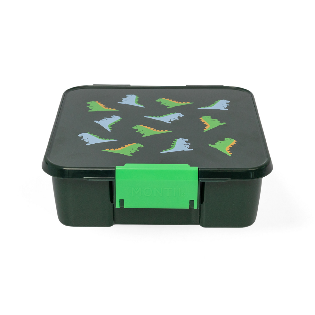 MontiiCo Bento Five Lunch Box - Dinosaur