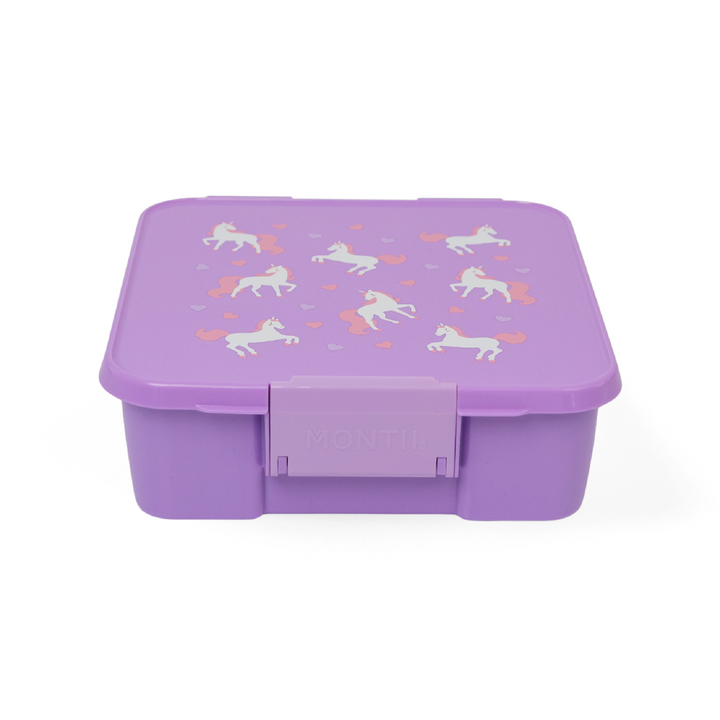 MontiiCo Bento Five Lunch Box - Unicorn