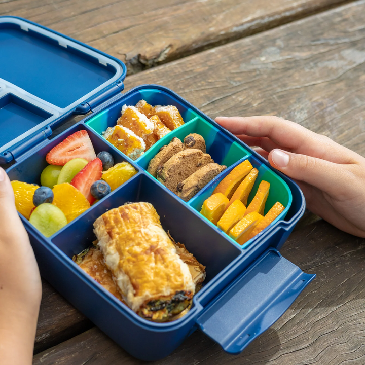MontiiCo Bite Lunch Box - Navy