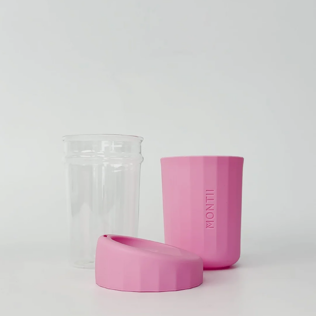 MontiiCo Brew Coffee Cup - 350ml - Bubblegum