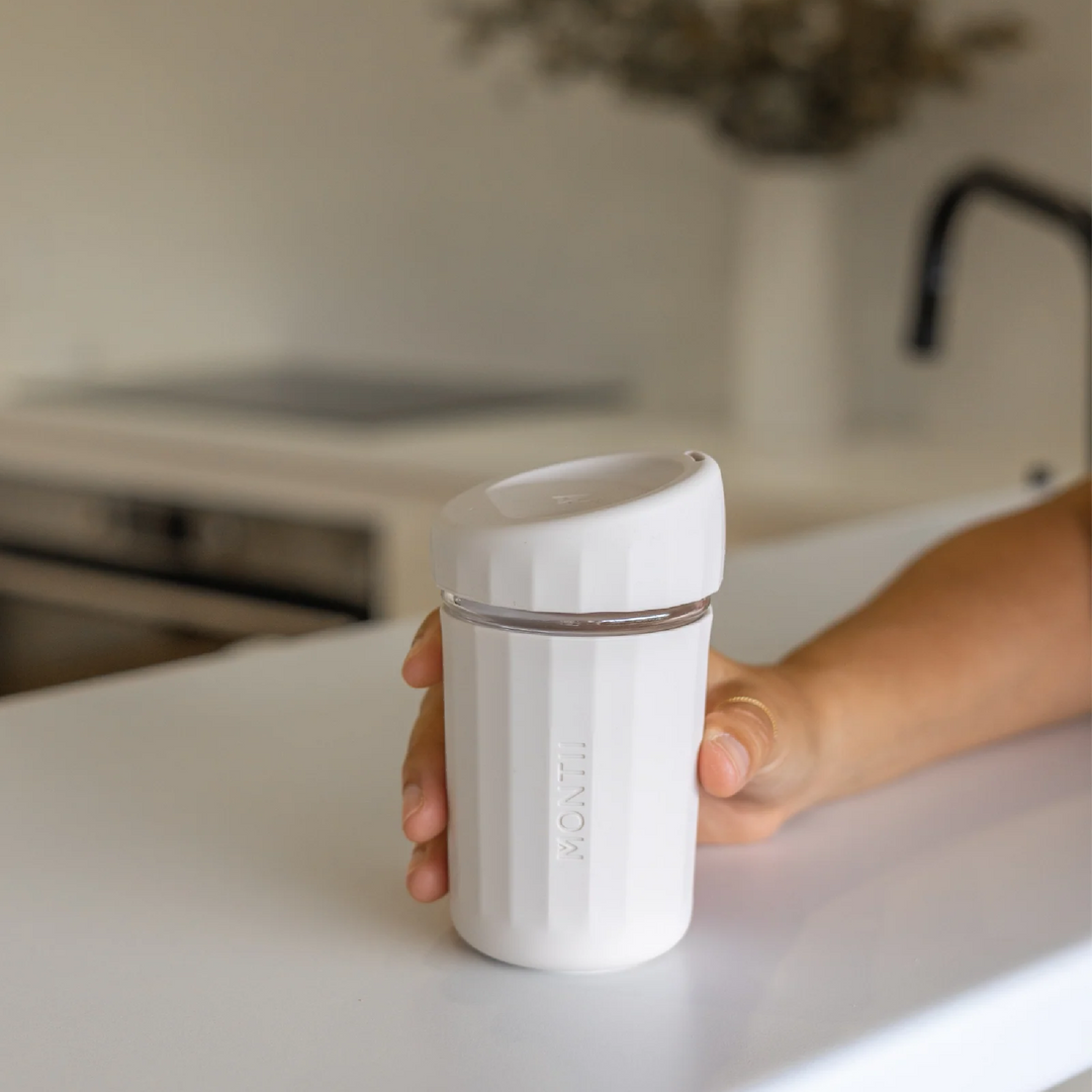 MontiiCo Brew Coffee Cup - 350ml - Cream