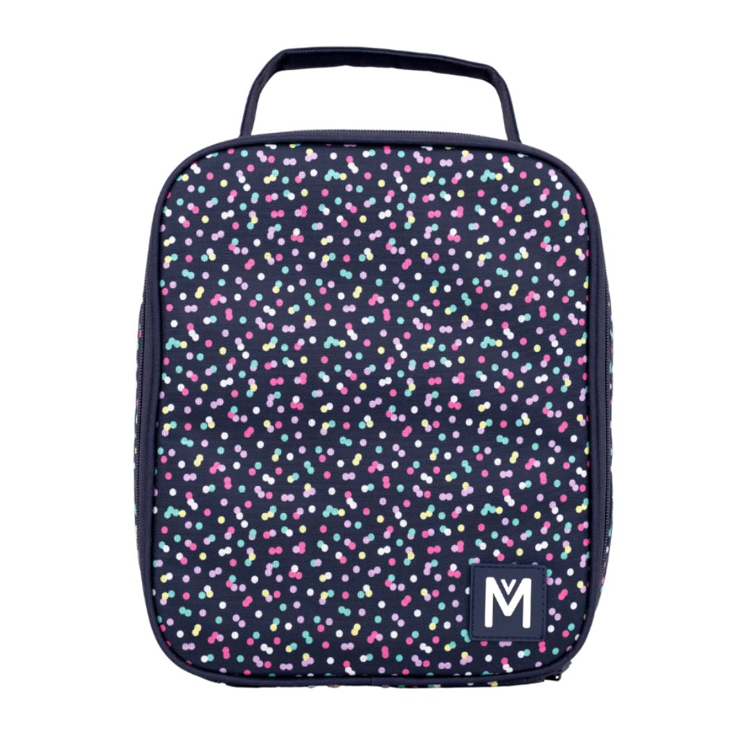MontiiCo Large Insulated Lunch Bag - Confetti