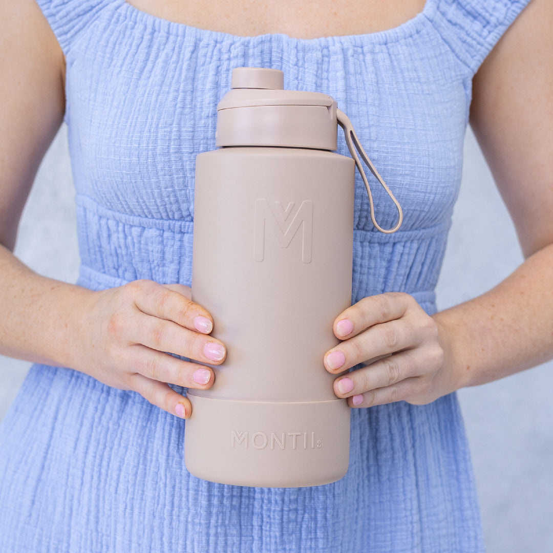 PRE ORDER - MontiiCo Fusion Complete 1 Litre Screw Top Bottle - Sand