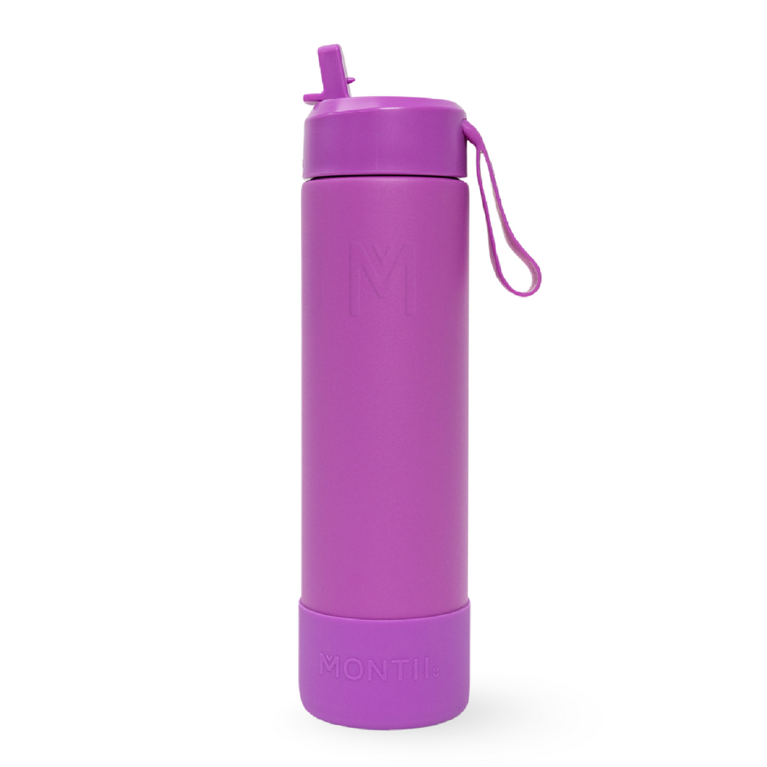 PRE ORDER - MontiiCo Fusion Complete 700ml Sipper Bottle - Fuchsia