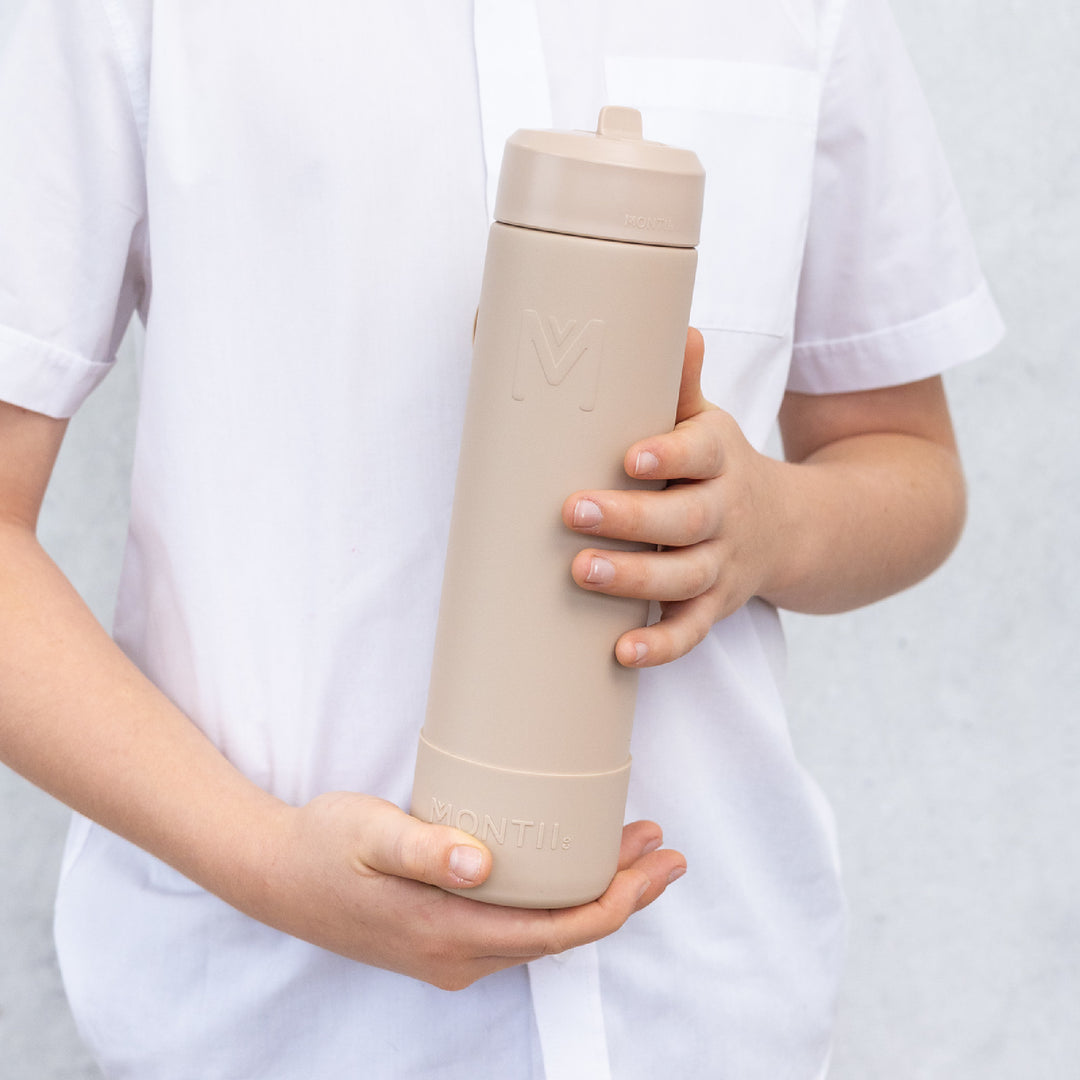 PRE ORDER - MontiiCo Fusion Complete 700ml Sipper Bottle - Sand