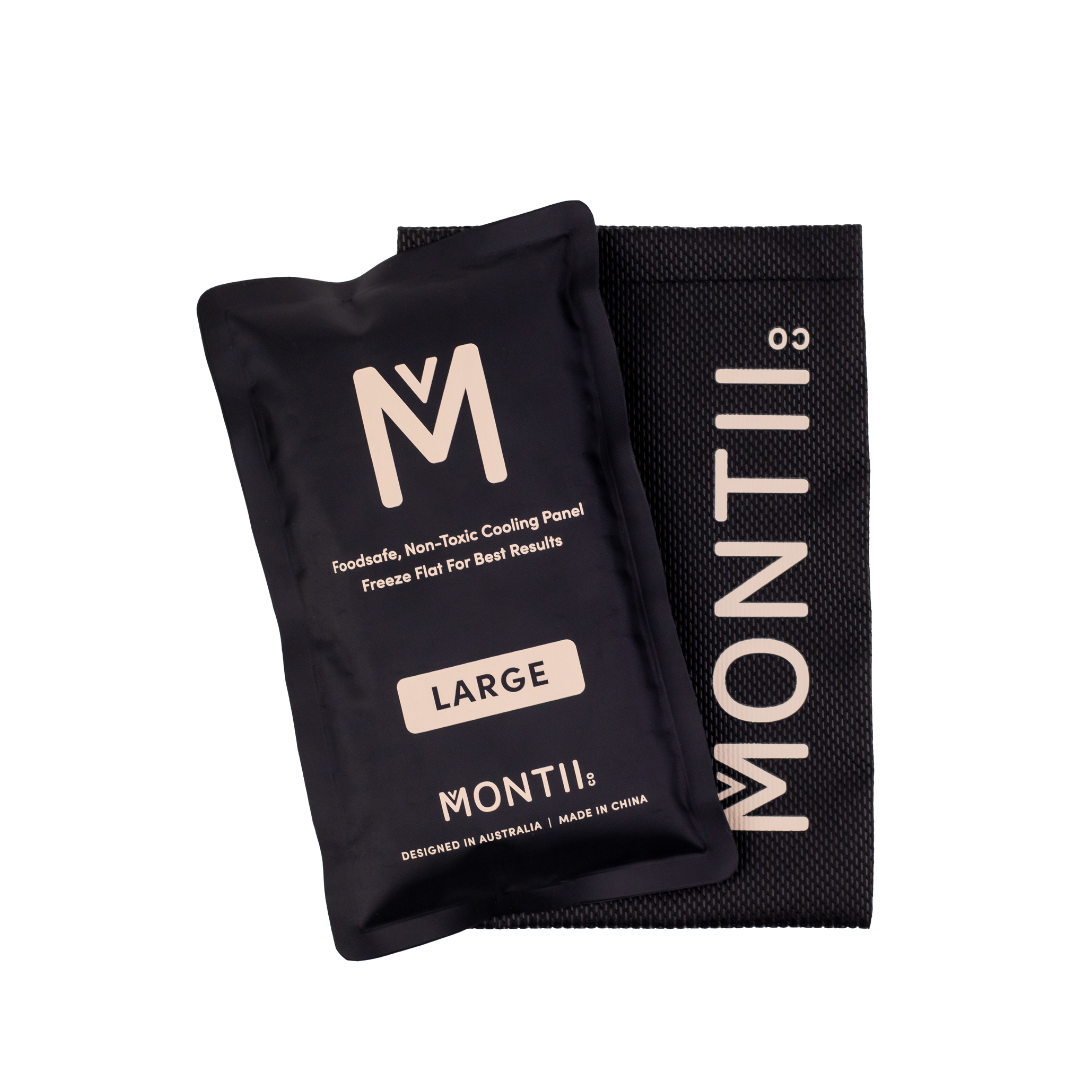 MontiiCo Large Insulated Lunch Bag - Block Land