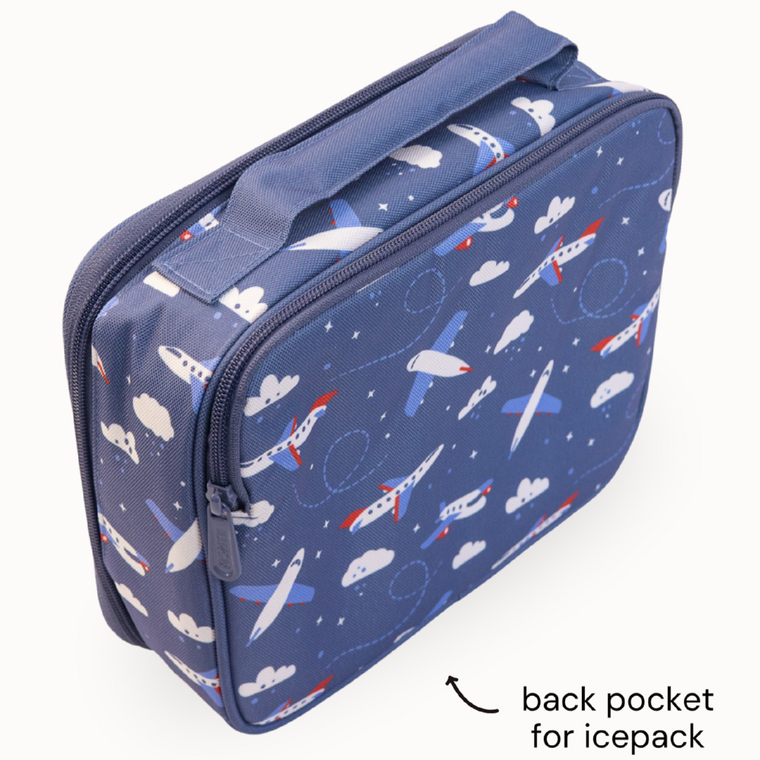 PRE-ORDER - MontiiCo Insulated Medium Lunch Bag - Jetset