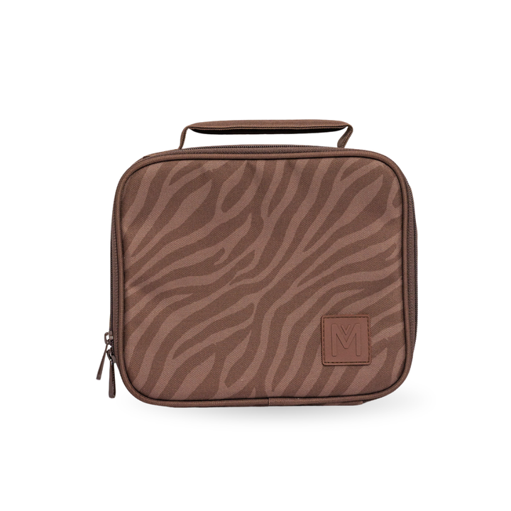 MontiiCo Insulated Medium Lunch Bag - Zebra