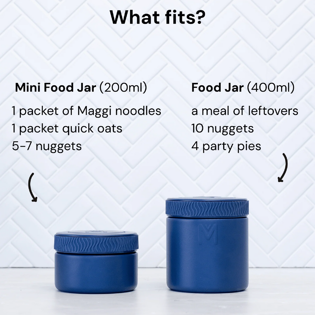 MontiiCo Insulated Food Jar - Mini - Apple