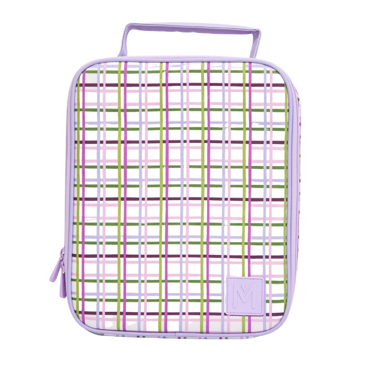 MontiiCo Large Lunch Bag & Sipper Bottle Bundle - Berry Patch