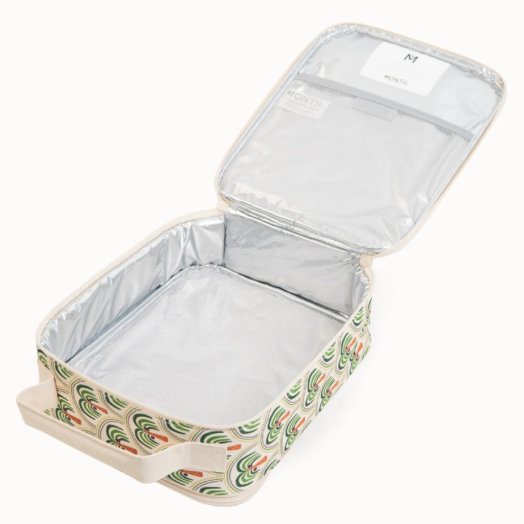 MontiiCo Large Lunch Bag & Sipper Bottle Bundle - Coconut Palms