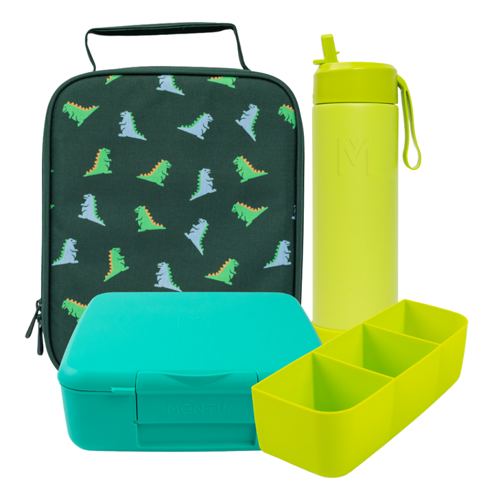 MontiiCo Large Lunch Bundle - Dinosaur