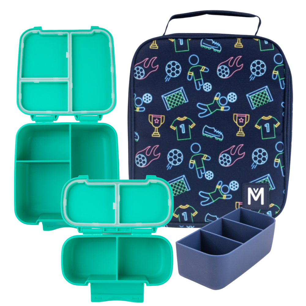 PRE-ORDER - MontiiCo Large Lunch Bundle - Goal Keeper - FREE SHIPPING
