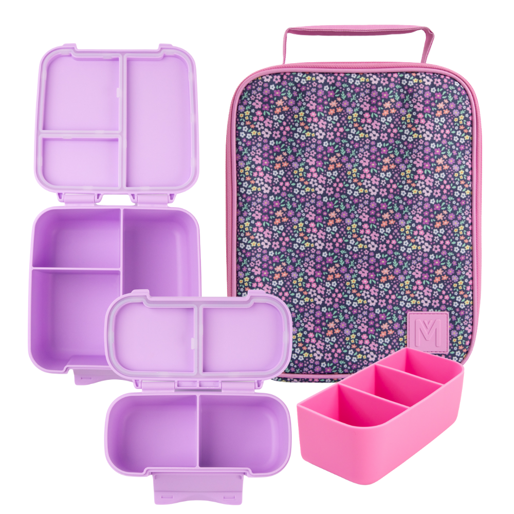 PRE-ORDER - MontiiCo Large Lunch Bundle - Meadow - FREE SHIPPING