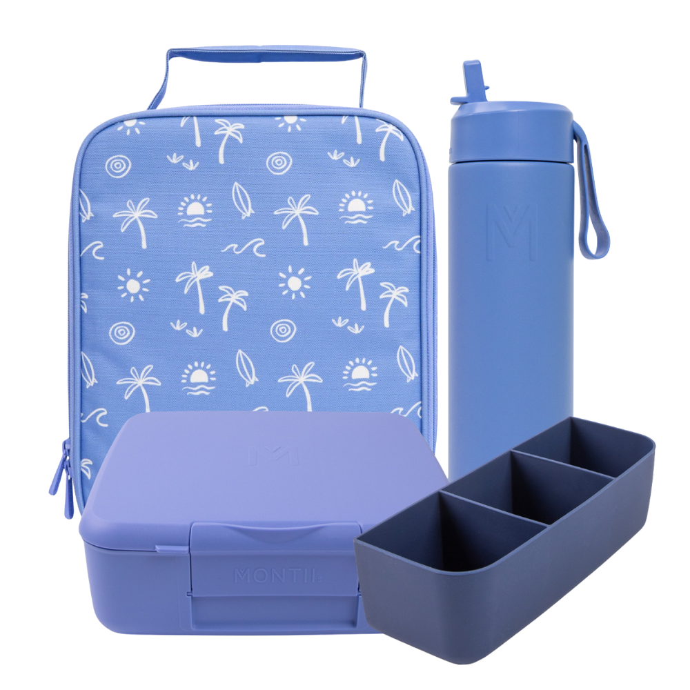 MontiiCo Large Lunch Bundle - Tide Break - FREE SHIPPING