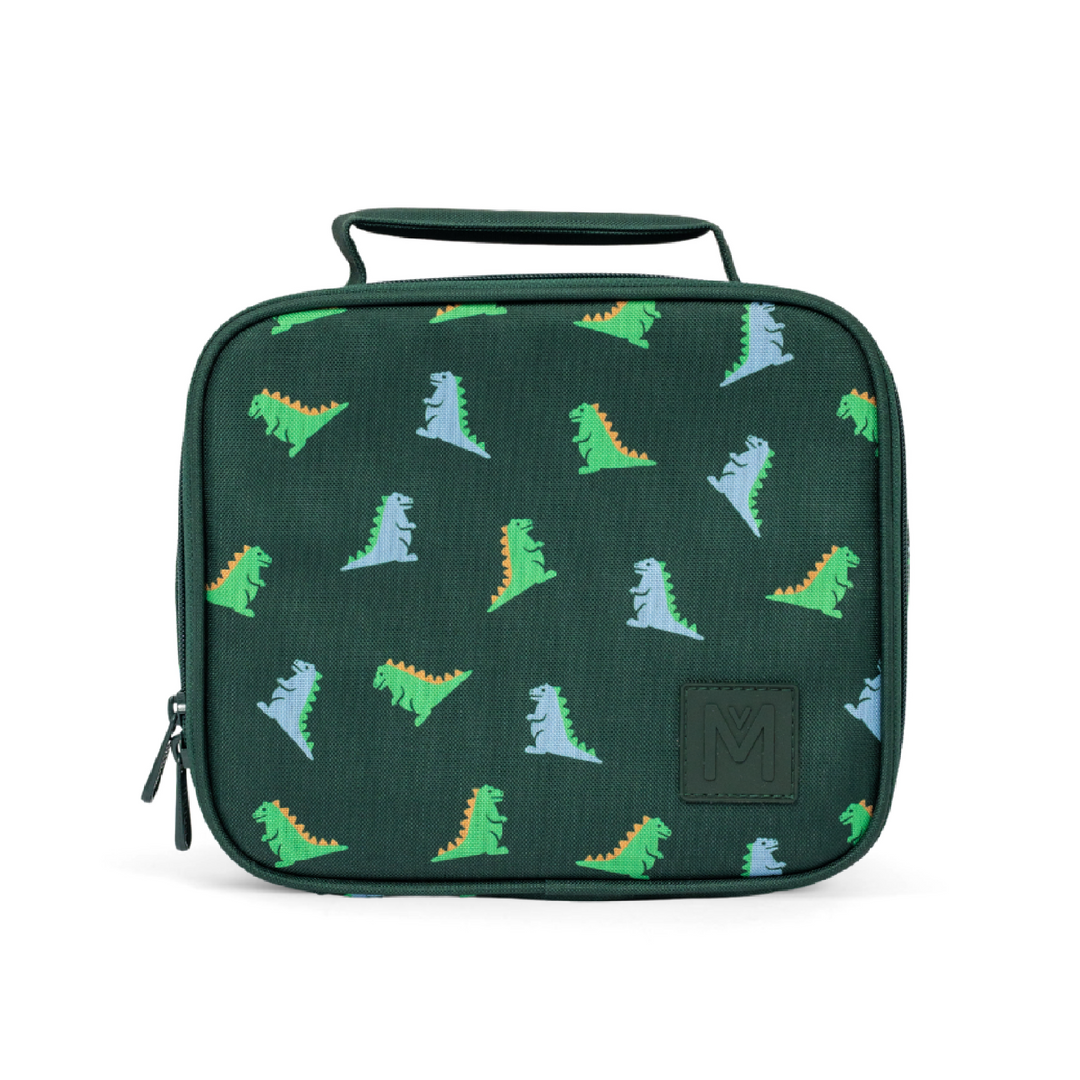 MontiiCo Insulated Medium Lunch Bag - Dinosaur