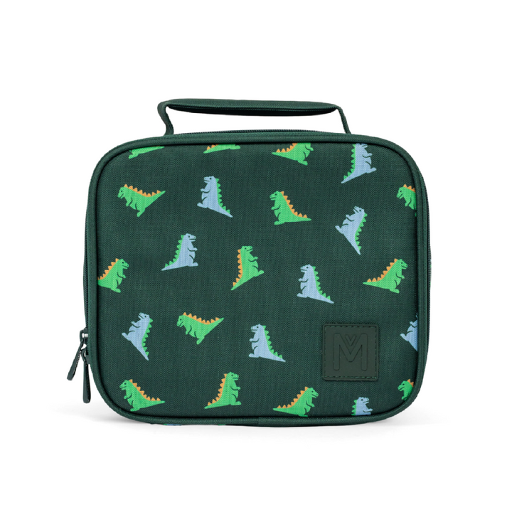 MontiiCo Insulated Medium Lunch Bag - Dinosaur