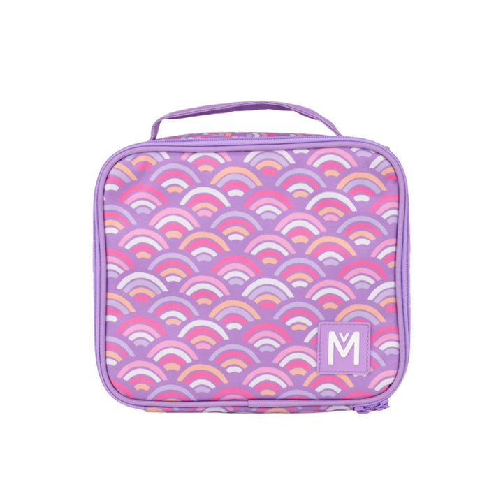 MontiiCo Insulated Lunch Bag - MEDIUM - Rainbow Roller