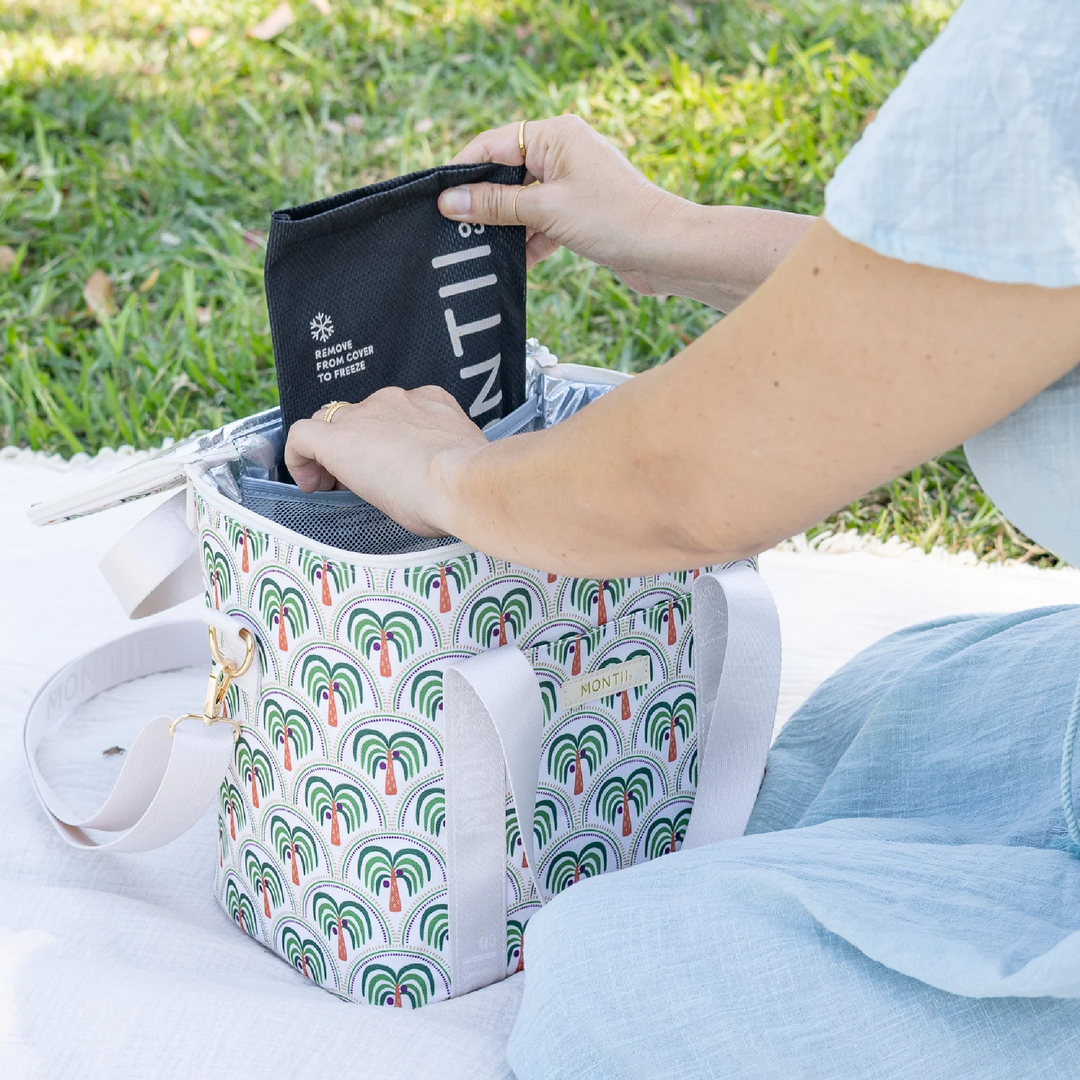 MontiiCo Insulated Midi Cooler - Coconut Palms