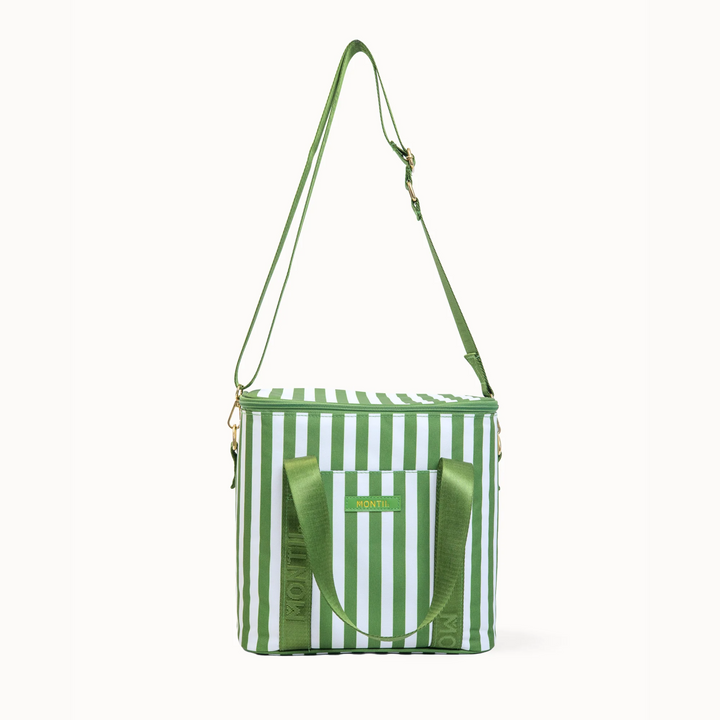 MontiiCo Insulated Midi Cooler - Pickle Stripe